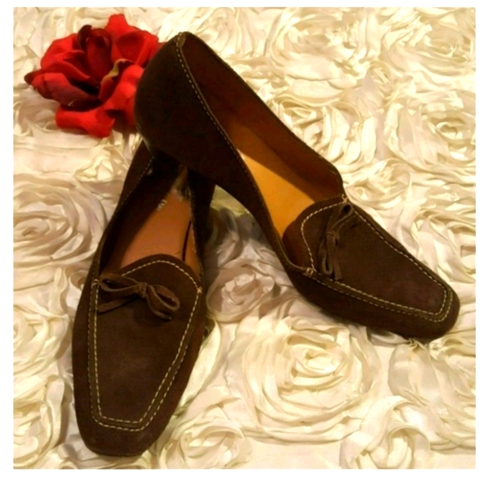 Unisa Womens Loafer Shoes Suede Sz 7.5